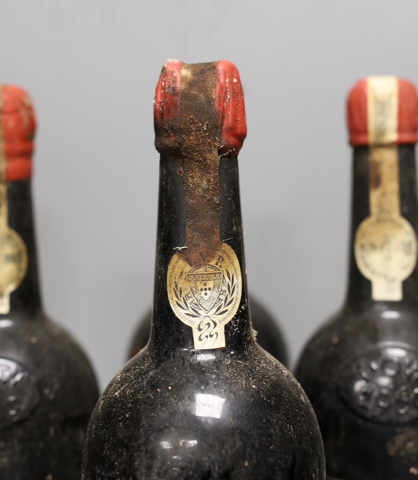 Six bottles of Dow's Vintage Port, 1960
